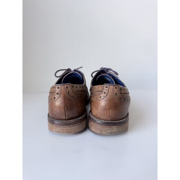 Ted Baker London MFS-CADDE Leather Dress Shoes Men\'s Size US 9.5 Made in Italy main image 4